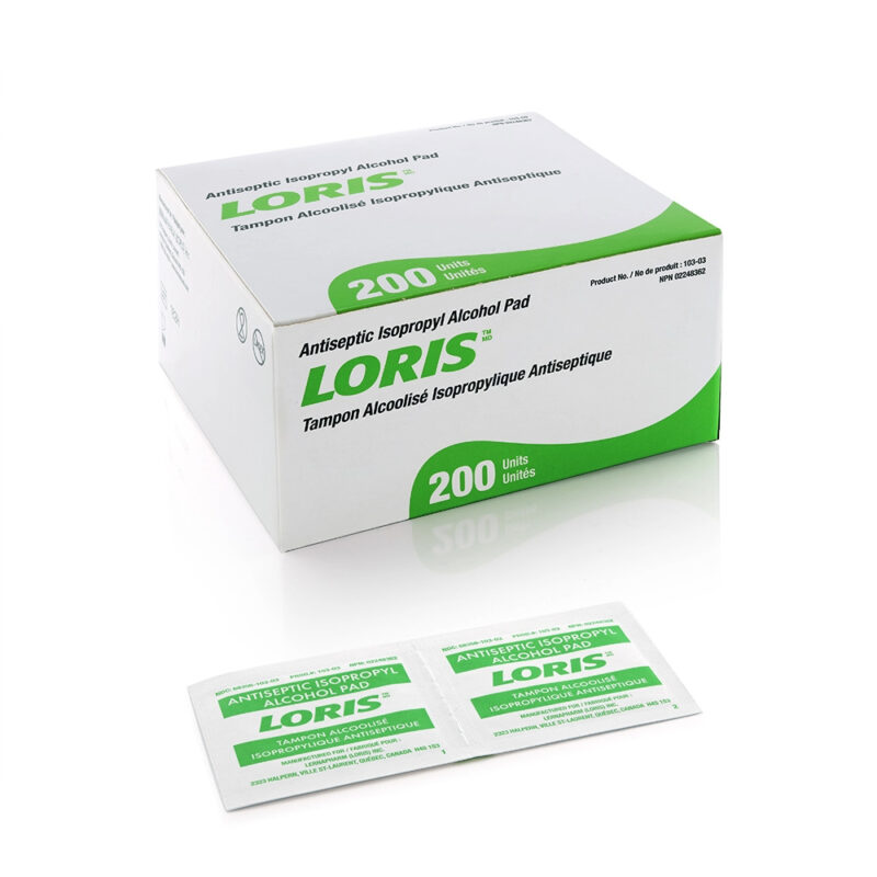 Antiseptic Isopropyl Alcohol Pads