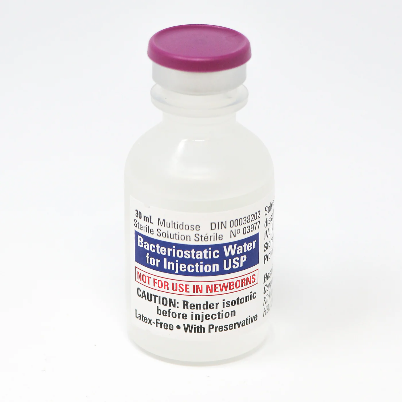 Bacteriostatic water